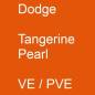 Preview: Dodge, Tangerine Pearl, VE / PVE.